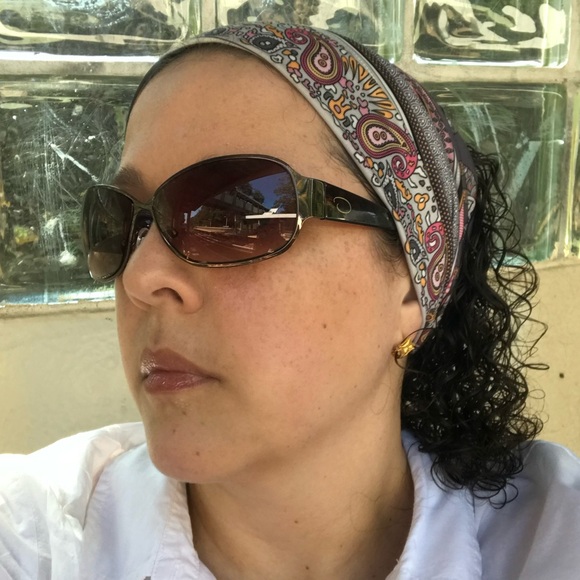 Oscar de la Renta Brown Gradient Sunglasses Mod 3013 Designer Oversized - Picture 9 of 10